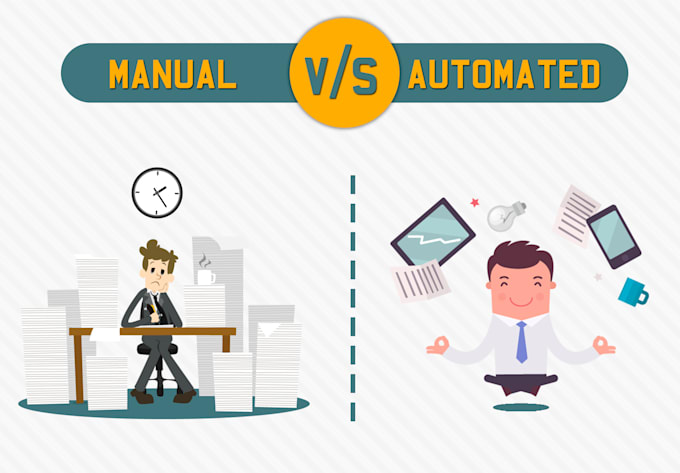 automate any manual and tedious work