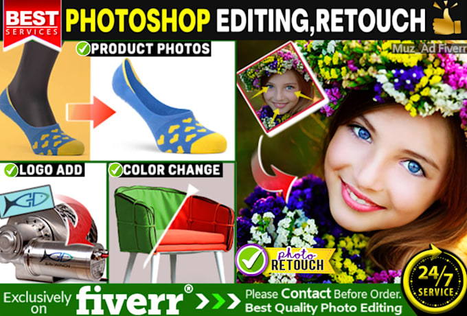 do photo editing, photo retouching, photoshop manipulation