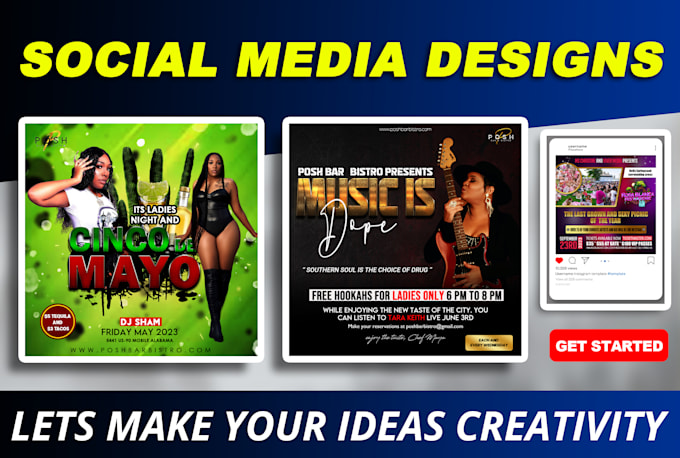 design social media designs