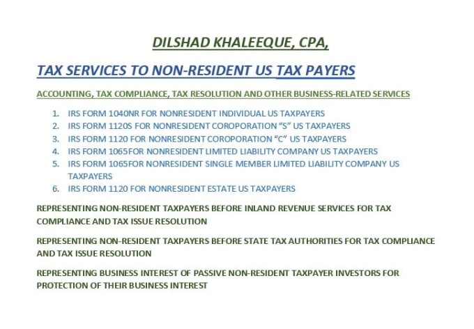 Chat For Cpa Consultation For Tax Accounting And Business Affairs By Dilkhal