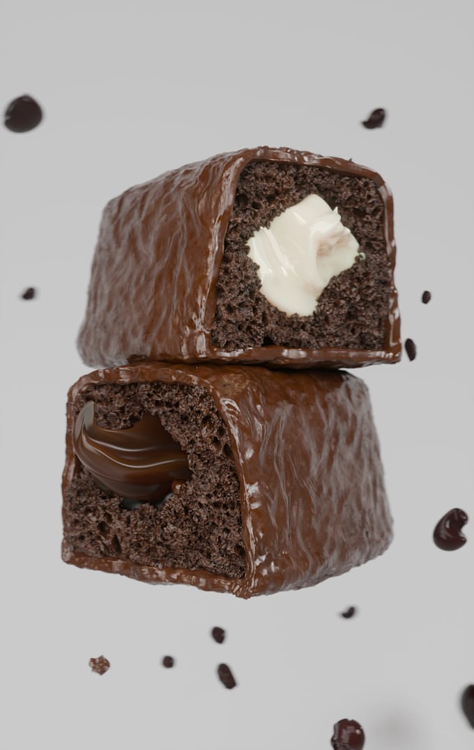 do realistic 3d food modeling and rendering