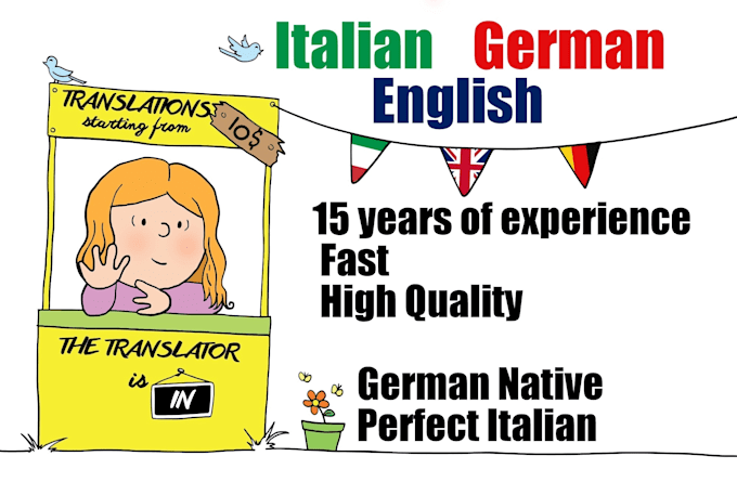 translate professionally german italian english