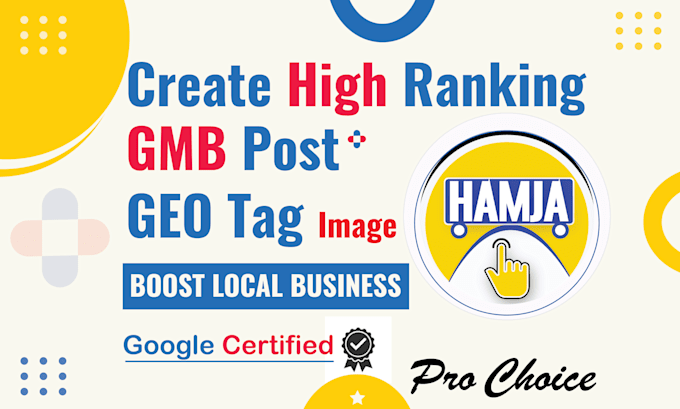 create high ranking gmb posts with geo tagging images