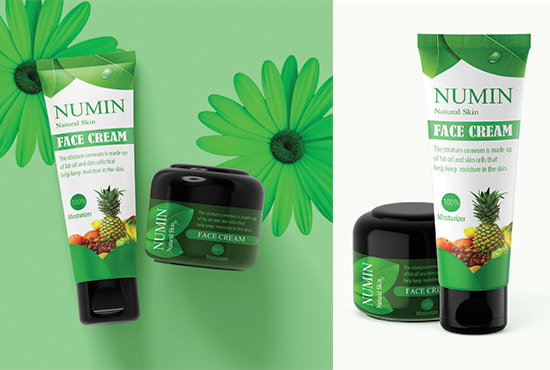 do minimalist modern packaging design or label design