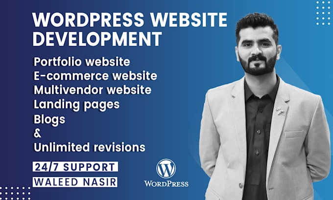 develop a professional and stunning wordpress website