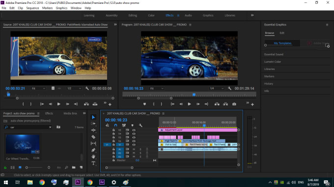 adobe after effects video editor