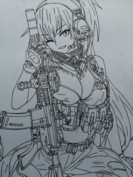 make you a professional anime drawing