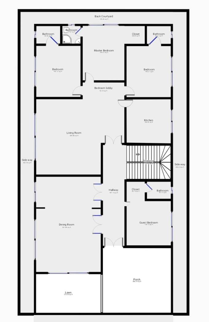 Make Floor Plans For Residential And Commercial Buildings By We1arch
