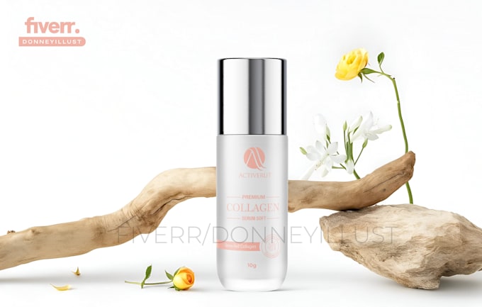 design elegant and modern cosmetic labels