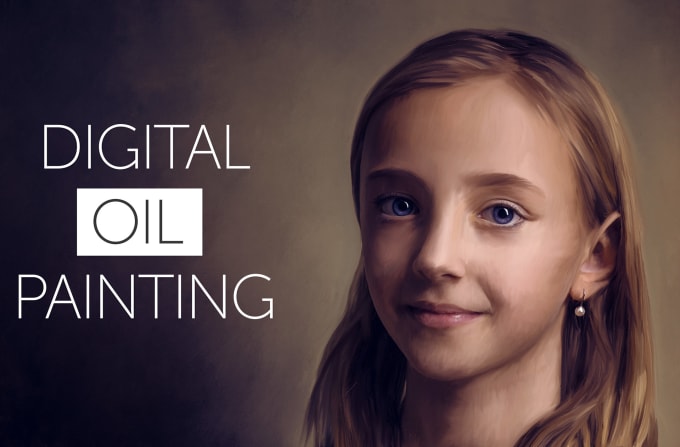 Change Your Portrait Into A Digital Oil Painting By Pixmanipulator