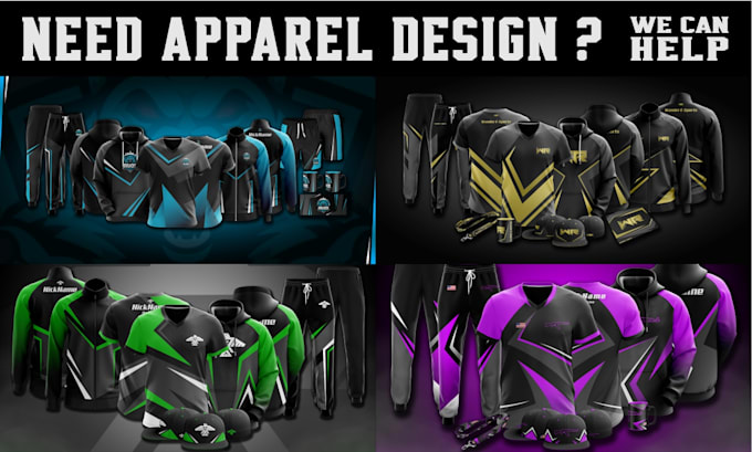 sell design jersey,apparel,merchandise for gaming or company