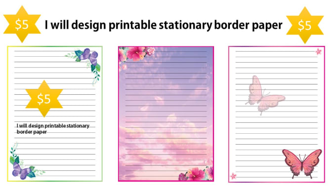 printable stationary paper