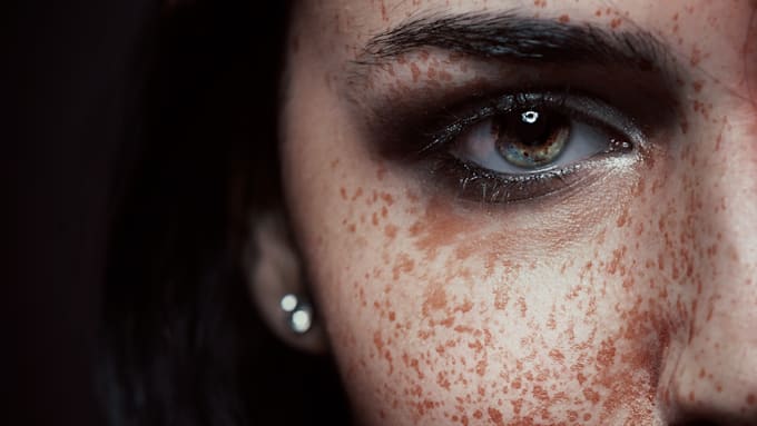 high end portrait retouching