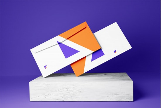 create unique envelope and letterhead design