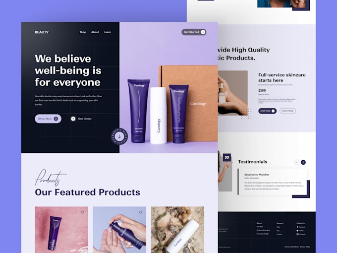 design and develop your website