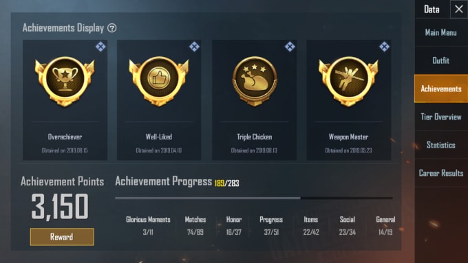 Pubg Mobile Game Push Rank Selling Old Id By Ahsanjamal6