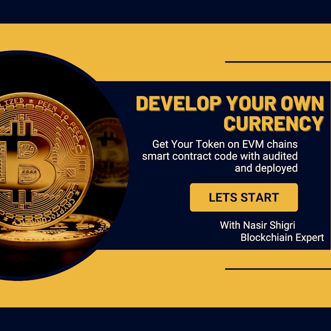 create custom erc20, bep20 tokens or coin