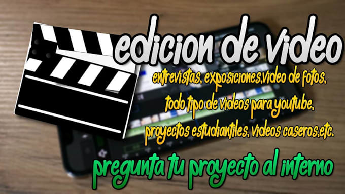 video editing good price good quality edicion de video