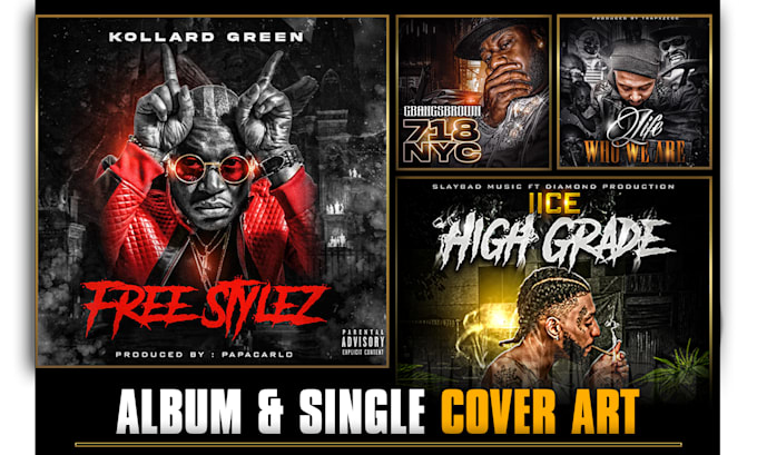 design professional mixtape cover or album cover design