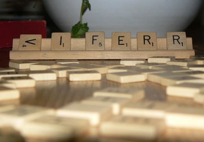 scrabble your word or message in a Stop Motion video