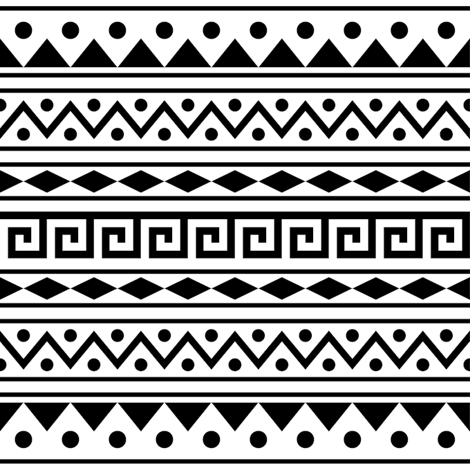 Creat Ethnic Pattern Design By Dimasadin