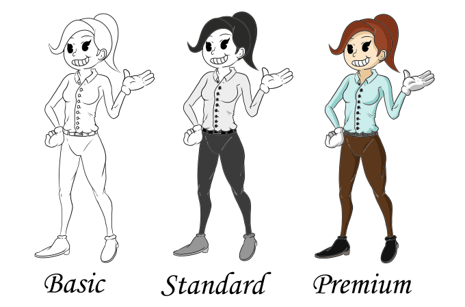 Draw you a custom old disney style character in 48hr by Novatik | Fiverr