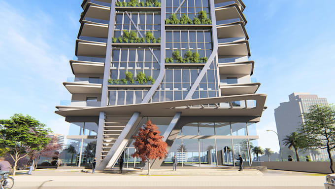 I will do architectural design, 3d animation and 3d rendering