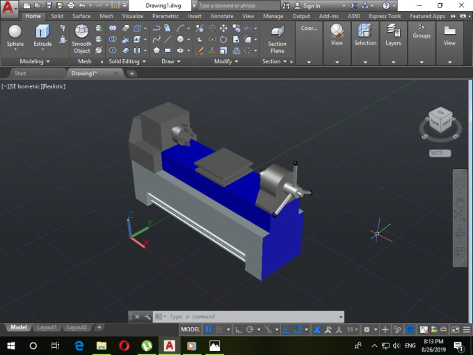 Make Any Mechanical Design In 2d Or 3d By Using Autocad By Eng Omarm