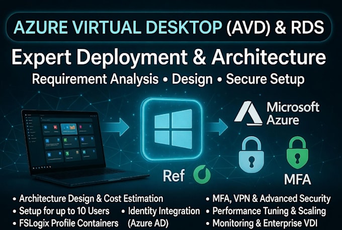 setup azure virtual desktop avd and rds