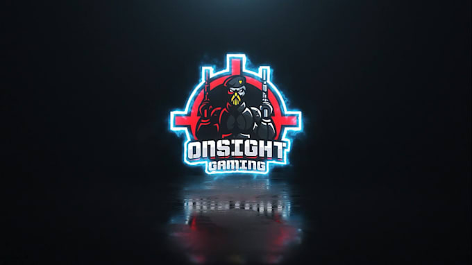 create twitch, youtube custom logo animation for streamers