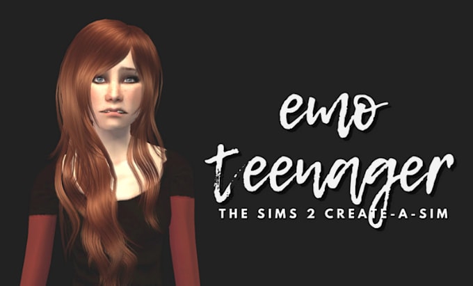 create a custom sims 2 character for you
