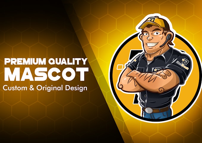 create premium  quality mascot