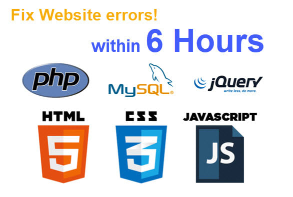 fix php, mysql, html error and develop php website