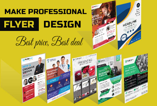 do corporate flyer, brochure, leaflet, catalog design only 24 hours
