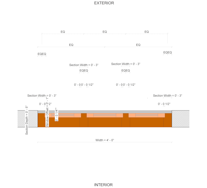 create a advanced parametric window revit family
