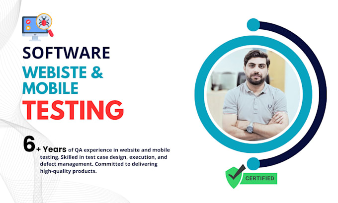 test and QA your website or app for bugs and performance