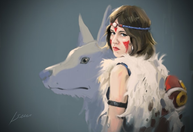 Digital Painting Concept Art Character Design By Isemart