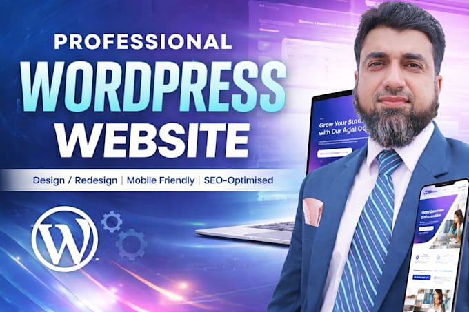 design or redesign wordpress elementor website for business or nonprofit charity