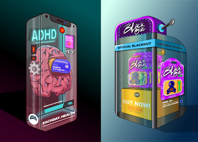 do super cool illustration for your brand