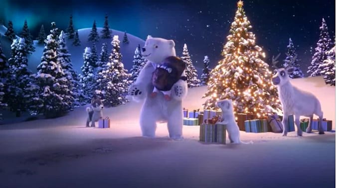make family christmas short video ads