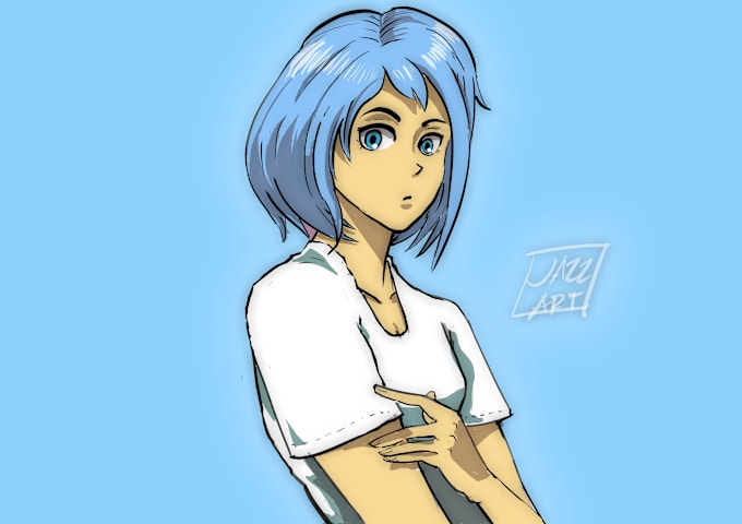 Draw Cute Anime And Manga Illustrations By Jazzart