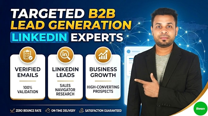 do targeted b2b lead generation and linkedin lead generation
