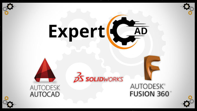 Design 2d and 3d models on autocad, solidworks or fusion360 by Osaf ...