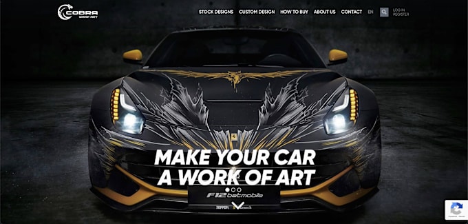 create or change wordpress website