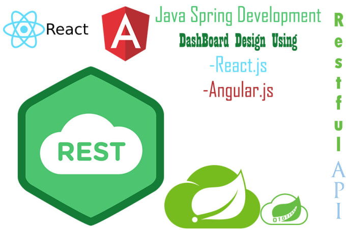 Java web application store with react js