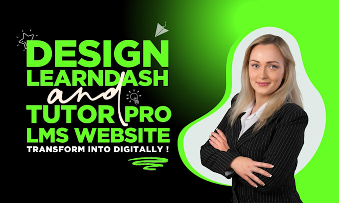 design lms learndash or tutor pro lms website