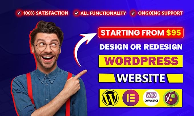make modern and professional wordpress website