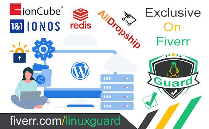 install wordpress, redis cache, ioncube loader, alidropship on your linux server