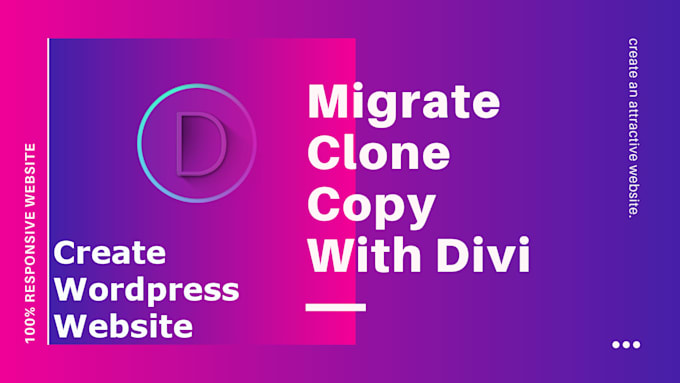 clone migrate website using divi theme