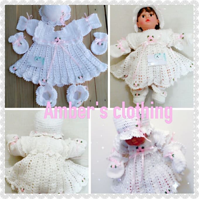 crochet frock for baby girl